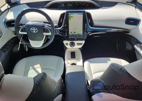 2019 Toyota Prius Prime z USA, uszkodzony, nr VIN JTDKARFP5K3112891